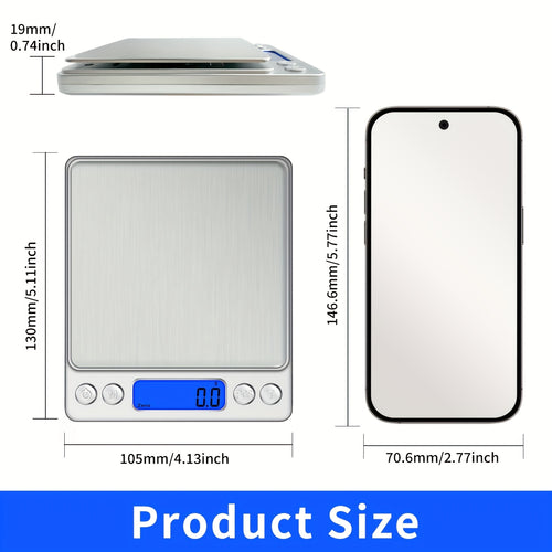 ⚖️ SmartWeigh Precision Digital Kitchen Scale