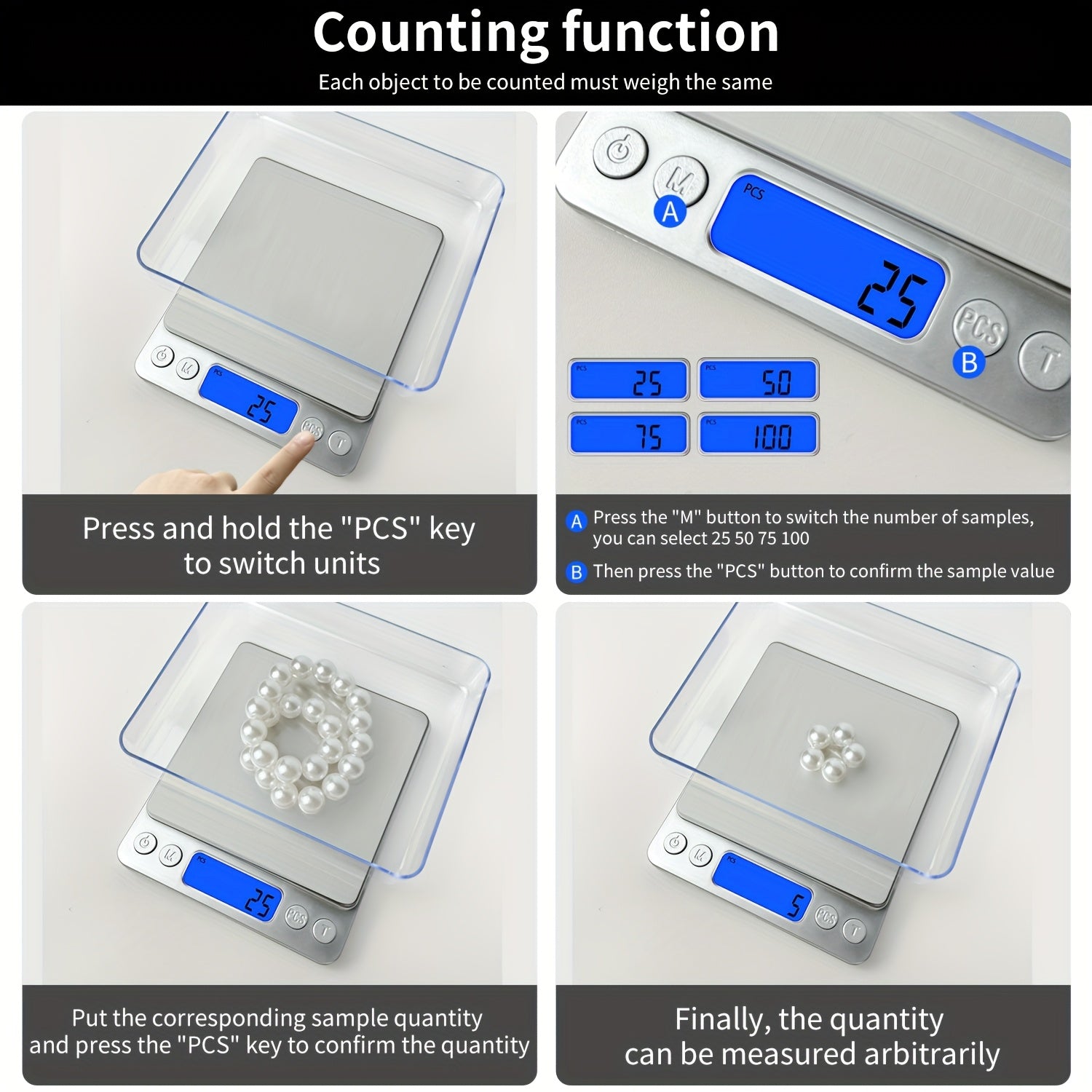 ⚖️ SmartWeigh Precision Digital Kitchen Scale